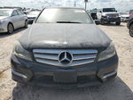 2012 Mercedes-benz C 250 Black vin: WDDGF4HB7CA619533