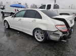 2012 Mercedes-benz C 250 White vin: WDDGF4HB7CA619578