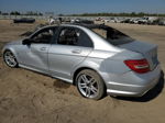 2012 Mercedes-benz C 250 Silver vin: WDDGF4HB7CA622528