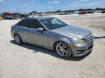 2012 Mercedes-benz C 250 Silver vin: WDDGF4HB7CA627406