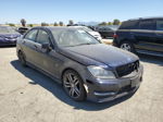 2012 Mercedes-benz C 250 Синий vin: WDDGF4HB7CR195644