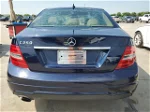 2012 Mercedes-benz C 250 Blue vin: WDDGF4HB7CR198849