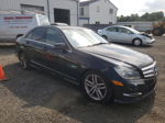 2012 Mercedes-benz C 250 Black vin: WDDGF4HB7CR223135