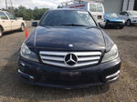 2012 Mercedes-benz C 250 Black vin: WDDGF4HB7CR223135