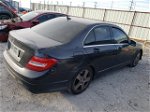 2012 Mercedes-benz C 250 Black vin: WDDGF4HB7CR231638