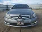 2012 Mercedes-benz C 250 Gray vin: WDDGF4HB8CA614650