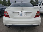 2012 Mercedes-benz C 250 White vin: WDDGF4HB8CA616589