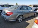 2012 Mercedes-benz C 250 Серый vin: WDDGF4HB8CA620478