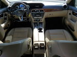 2012 Mercedes-benz C 250 White vin: WDDGF4HB8CR214749