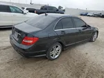 2012 Mercedes-benz C 250 Gray vin: WDDGF4HB8CR220812