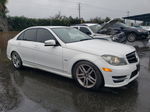 2012 Mercedes-benz C 250 Белый vin: WDDGF4HB8CR222043