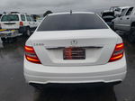 2012 Mercedes-benz C 250 Белый vin: WDDGF4HB8CR222043