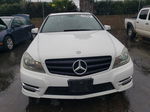 2012 Mercedes-benz C 250 Белый vin: WDDGF4HB8CR222043