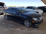 2012 Mercedes-benz C 250 Черный vin: WDDGF4HB8CR232622