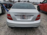 2012 Mercedes-benz C 250 Silver vin: WDDGF4HB9CA599057