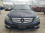 2012 Mercedes-benz C 250 Blue vin: WDDGF4HB9CA599141