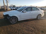 2012 Mercedes-benz C 250 Белый vin: WDDGF4HB9CA615905