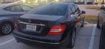 2012 Mercedes-benz C 250 Black vin: WDDGF4HB9CA619131