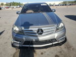 2012 Mercedes-benz C 250 Серый vin: WDDGF4HB9CA633384