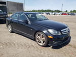 2012 Mercedes-benz C 250 Black vin: WDDGF4HB9CR207096