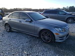 2012 Mercedes-benz C 250 Gray vin: WDDGF4HBXCA606856