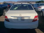 2012 Mercedes-benz C 250 White vin: WDDGF4HBXCA638285