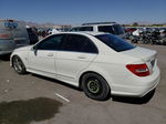 2012 Mercedes-benz C 250 White vin: WDDGF4HBXCA643583