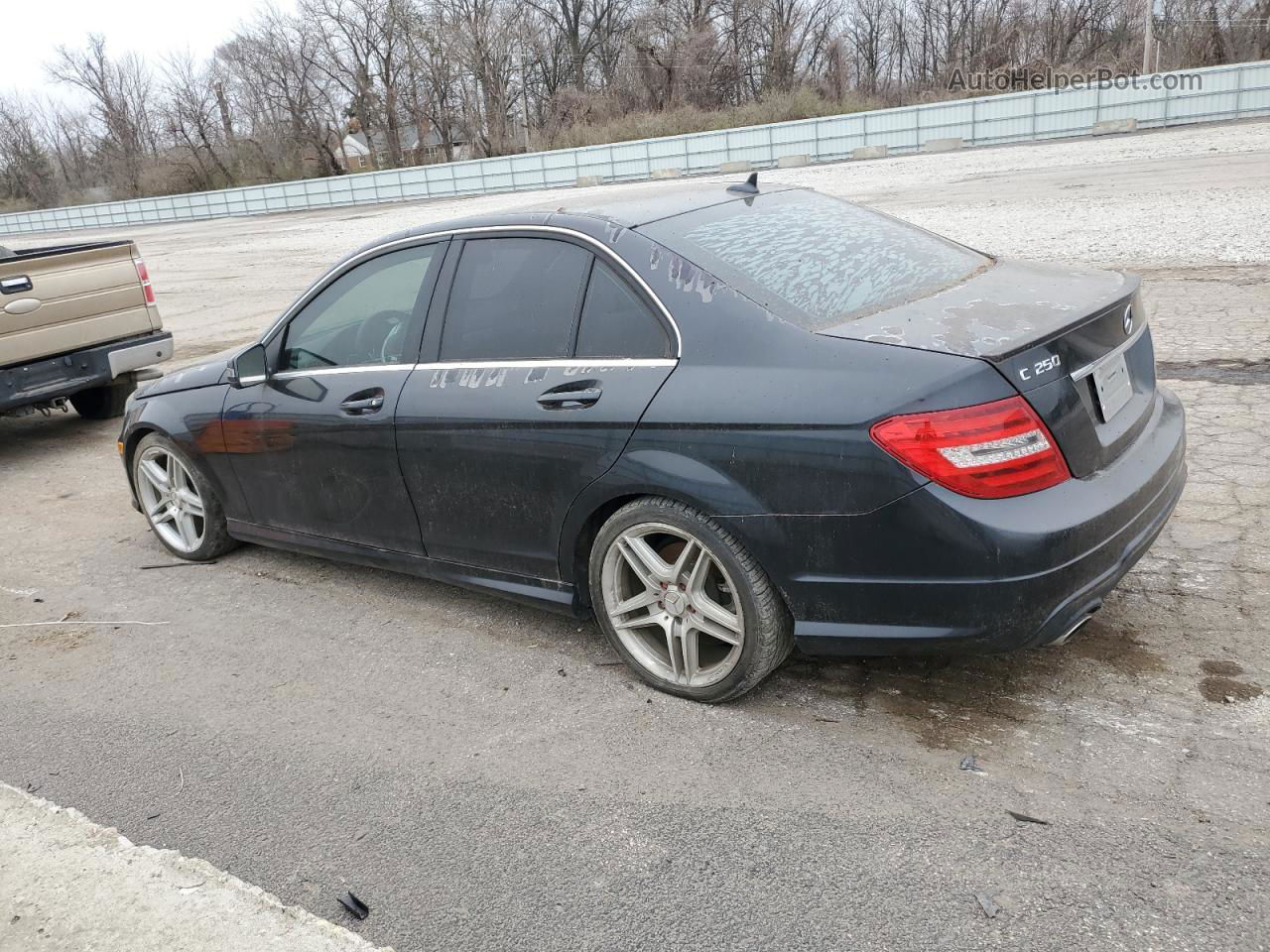 2012 Mercedes-benz C 250 Charcoal vin: WDDGF4HBXCR204479