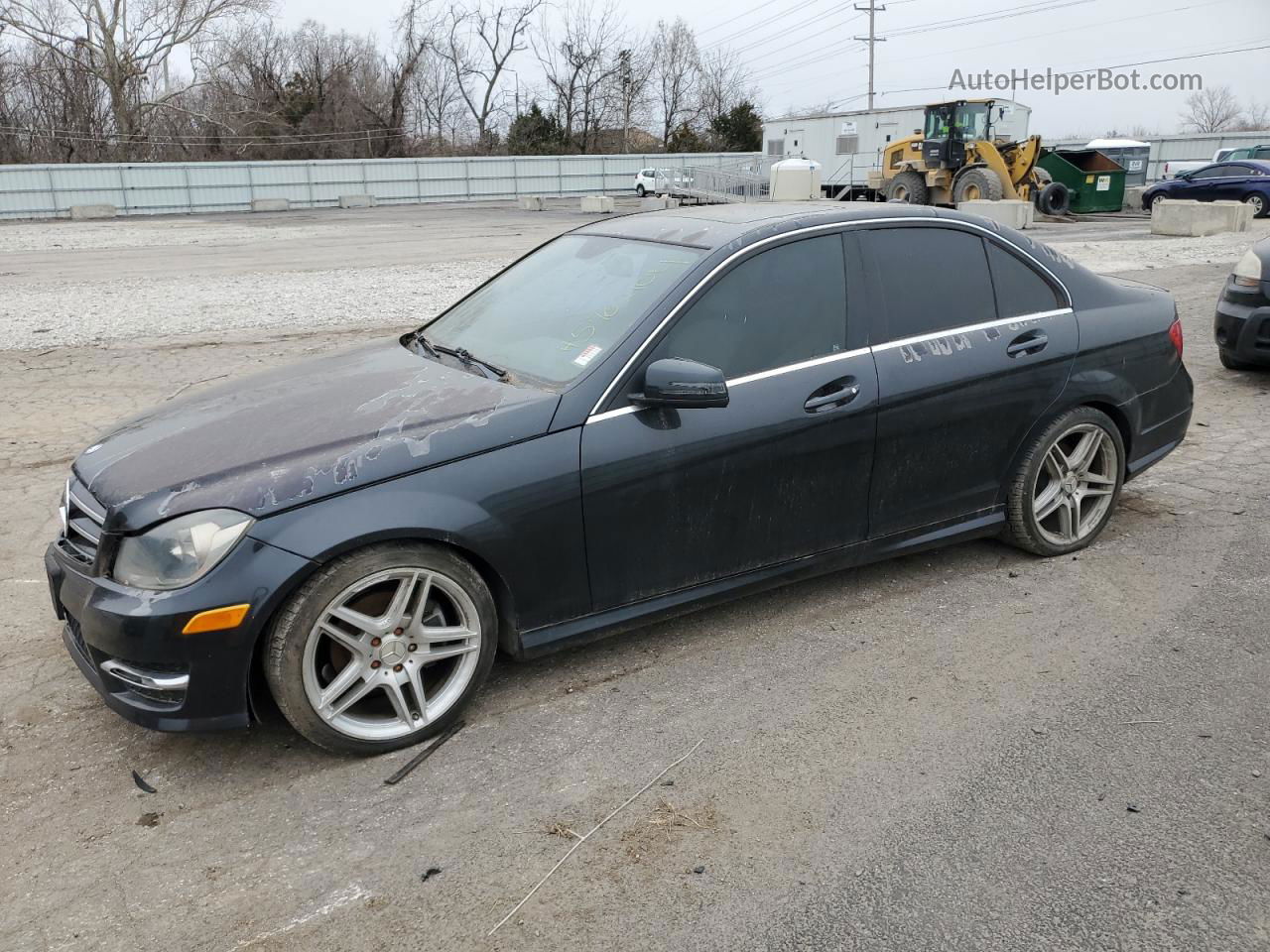 2012 Mercedes-benz C 250 Charcoal vin: WDDGF4HBXCR204479