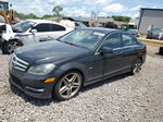 2012 Mercedes-benz C 250 Black vin: WDDGF4HBXCR216552