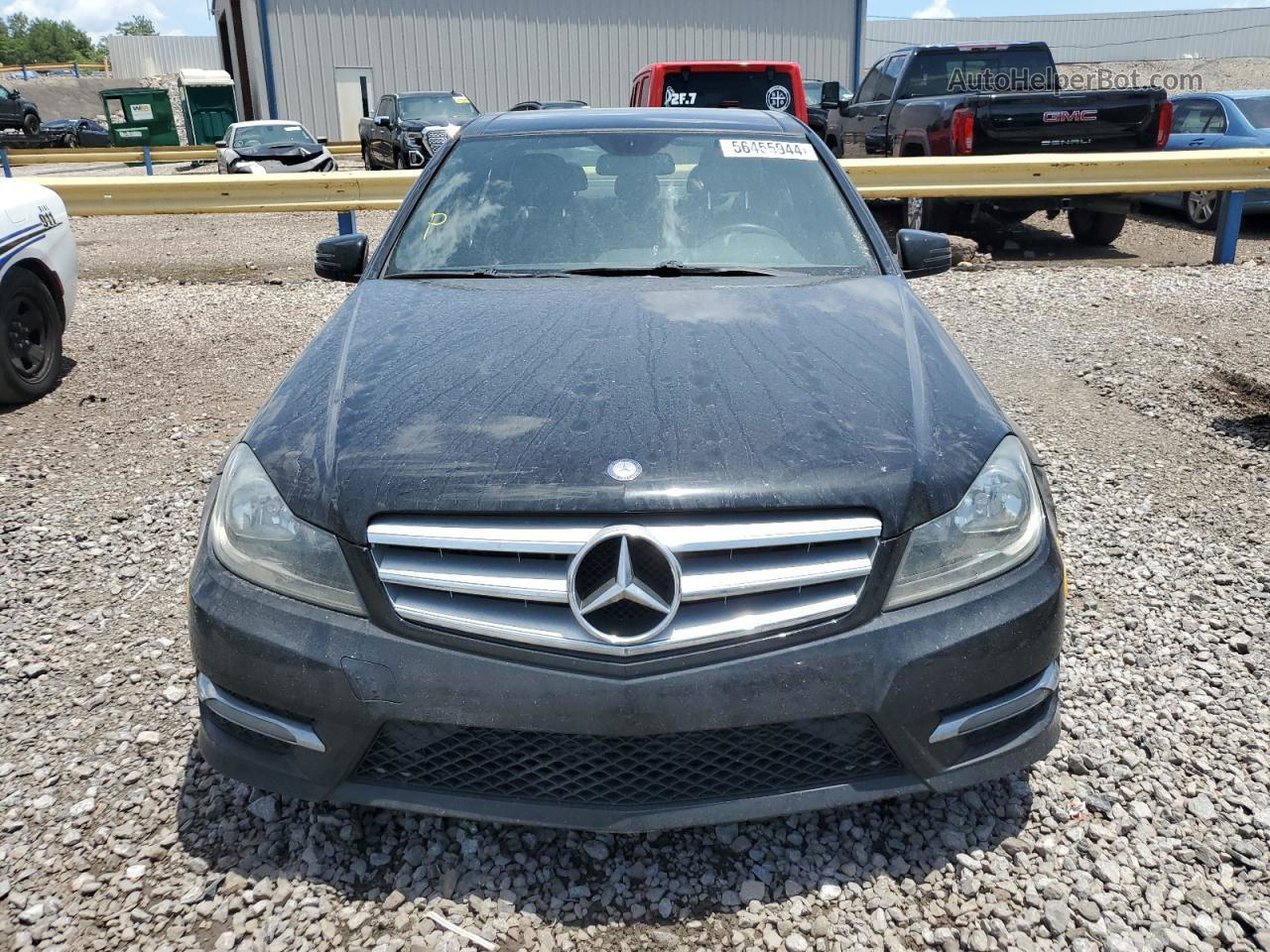 2012 Mercedes-benz C 250 Black vin: WDDGF4HBXCR216552