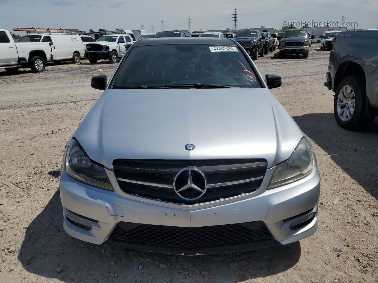 2012 Mercedes-benz C 250 Серебряный vin: WDDGF4HBXCR217037