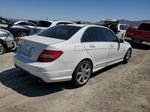 2012 Mercedes-benz C 350 Белый vin: WDDGF5HB1CR196181