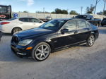 2012 Mercedes-benz C 350 Black vin: WDDGF5HB4CR238746