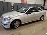 2012 Mercedes-benz C 350 Silver vin: WDDGF5HB5CR238898