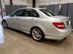 2012 Mercedes-benz C 350 Silver vin: WDDGF5HB5CR238898