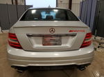 2012 Mercedes-benz C 350 Silver vin: WDDGF5HB5CR238898