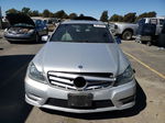 2012 Mercedes-benz C 350 Silver vin: WDDGF5HB9CA604215