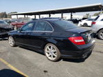 2012 Mercedes-benz C 350 Black vin: WDDGF5HB9CA679660