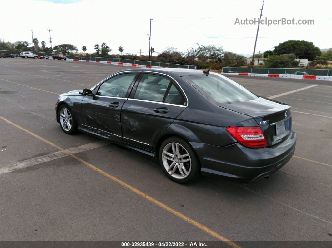 2013 Mercedes-benz C-class C 300 Gray vin: WDDGF8AB2DR267188