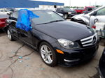 2013 Mercedes-benz C 300 4matic Черный vin: WDDGF8AB6DG151343