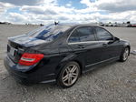 2012 Mercedes-benz C 300 4matic Black vin: WDDGF8BB0CA642037