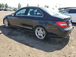 2012 Mercedes-benz C 300 4matic Черный vin: WDDGF8BB0CA712927