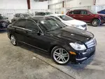 2012 Mercedes-benz C 300 4matic Черный vin: WDDGF8BB0CF885849