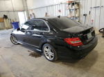 2012 Mercedes-benz C 300 4matic Черный vin: WDDGF8BB0CF885849