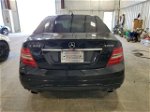 2012 Mercedes-benz C 300 4matic Черный vin: WDDGF8BB0CF885849