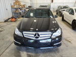 2012 Mercedes-benz C 300 4matic Black vin: WDDGF8BB0CF885849