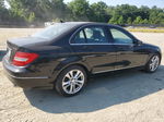 2012 Mercedes-benz C 300 4matic Черный vin: WDDGF8BB0CR191483