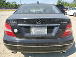 2012 Mercedes-benz C 300 4matic Black vin: WDDGF8BB0CR191483