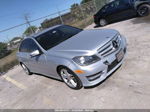 2012 Mercedes-benz C 300 4matic Blue vin: WDDGF8BB0CR234459